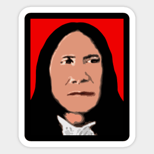 red cloud Sticker